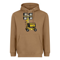 Toasted Coconut Towable Light Towers Heavyweight Hoodie - LillyAllenDesigns