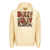 Pina Colada holly jolly teacher Premium Hoodie - MaliasSmallBusiness