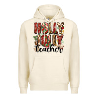 Tofu holly jolly teacher Premium Hoodie - MaliasSmallBusiness