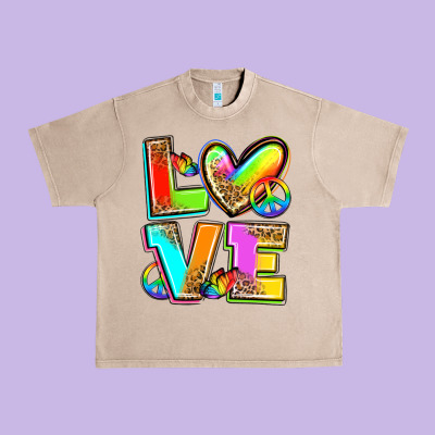 Love Pride Urban Heavy Tee Designed By Zillion Design Studio