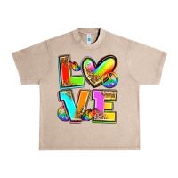 French Oak love pride Urban Heavy Tee - Zillion Design Studio