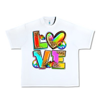 White love pride Urban Heavy Tee - Zillion Design Studio