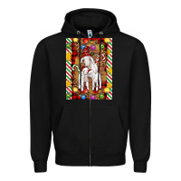 Black Christmas goat family Zipper Hoodie - Artiststas