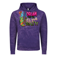 Cloud Purple Dream until it's your reality heels black fashion Vintage Hoodie - RanaPortraitStore