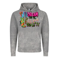 Cloud Rock Dream until it's your reality heels black fashion Vintage Hoodie - RanaPortraitStore