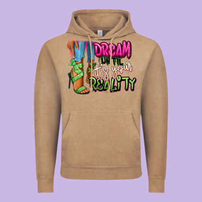 Vintage Hoodie Dream until it's your reality heels black fashion