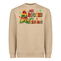 Mushroom all booked for christmas Heavyweight Sweatshirt - Zillion Design Studio