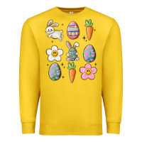 Lemon easter doodles Premium Sweatshirt - MaliasSmallBusiness