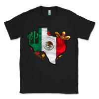 Black mexica texas Classic Tee - CowhideDigitalArt
