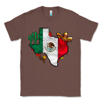 Chestnut mexica texas Classic Tee - CowhideDigitalArt