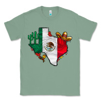 Sage mexica texas Classic Tee - CowhideDigitalArt