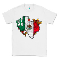 White mexica texas Classic Tee - CowhideDigitalArt