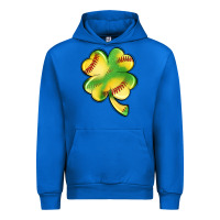 Cobalt st. patrick's day clover softball Urban Hoodie - Artiststas