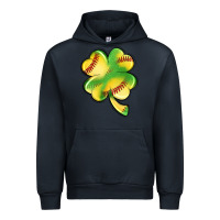 Navy st. patrick's day clover softball Urban Hoodie - Artiststas