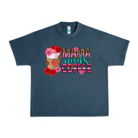 Midnight Navy mama needs coffee mothers day Urban Heavy Tee - texasbilliewilder