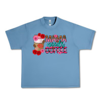 Pebble Blue mama needs coffee mothers day Urban Heavy Tee - texasbilliewilder