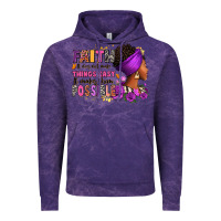 Cloud Purple Faith it does not make things easy Vintage Hoodie - RanaPortraitStore