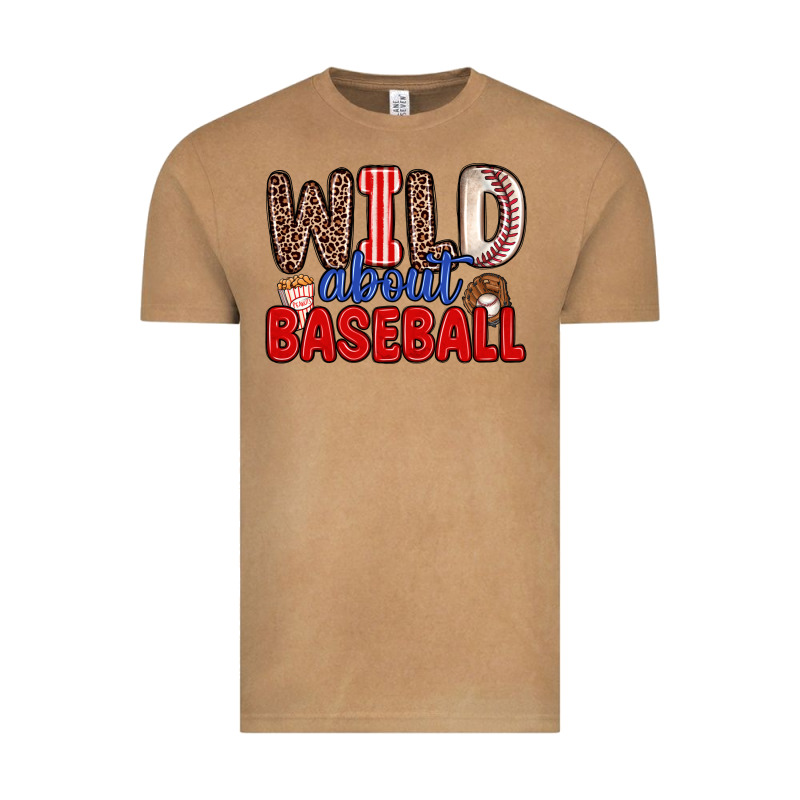 Wild About Baseball Vintage Tee by Zillion Design Studio | Teevron