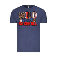 Vintage Denim wild about baseball Vintage Tee - Zillion Design Studio