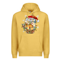 Antique Gold christmas beer Premium Hoodie - MaliasSmallBusiness