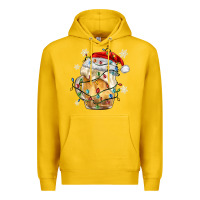 Lemon christmas beer Premium Hoodie - MaliasSmallBusiness