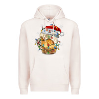 Pale Pink christmas beer Premium Hoodie - MaliasSmallBusiness