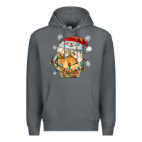 Rock christmas beer Premium Hoodie - MaliasSmallBusiness