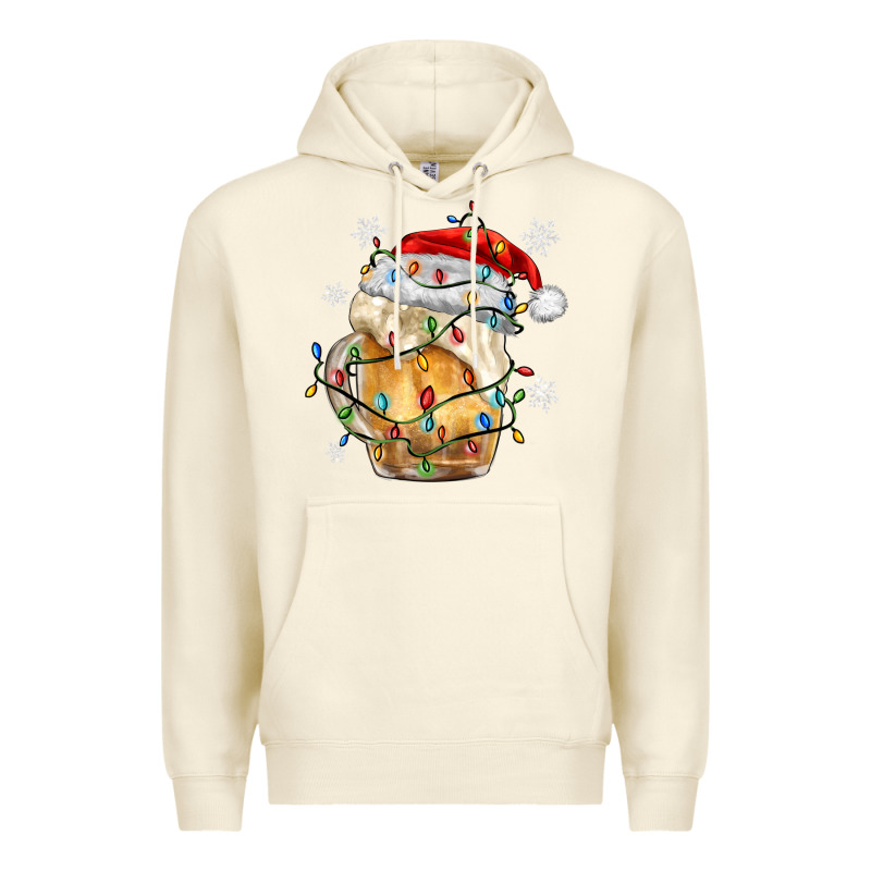 Christmas Beer Premium Hoodie by MaliasSmallBusiness | Teevron