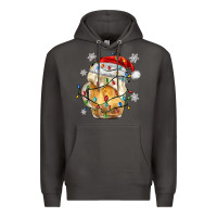 Smoke christmas beer Premium Hoodie - MaliasSmallBusiness