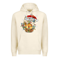 Tofu christmas beer Premium Hoodie - MaliasSmallBusiness