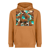 Meerkat astec cowhide highlands cow Heavyweight Hoodie - BarkalooDesign