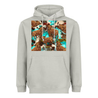 Moon Dust astec cowhide highlands cow Heavyweight Hoodie - BarkalooDesign