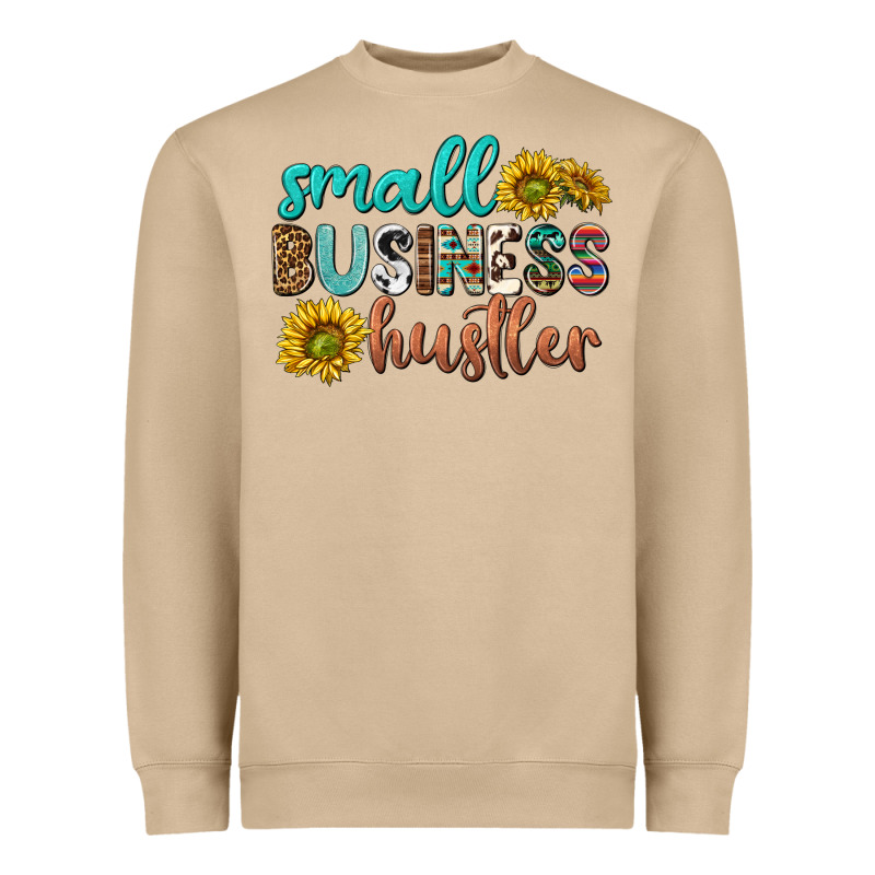 Small Business Hustler Heavyweight Sweatshirt by texasbilliewilder | Teevron