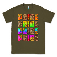 Army Green pride pride pride pride Classic Tee - HRA Design Shop