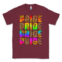 Burgundy pride pride pride pride Classic Tee - HRA Design Shop