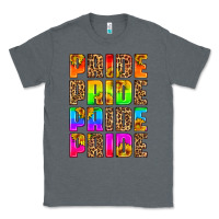 Charcoal Heather pride pride pride pride Classic Tee - HRA Design Shop