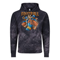 Cloud Black Football life afro girl sneakers Vintage Hoodie - RanaPortraitStore
