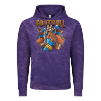 Cloud Purple Football life afro girl sneakers Vintage Hoodie - RanaPortraitStore