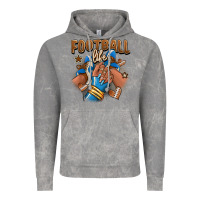 Cloud Rock Football life afro girl sneakers Vintage Hoodie - RanaPortraitStore