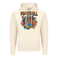 Vintage Artic Football life afro girl sneakers Vintage Hoodie - RanaPortraitStore