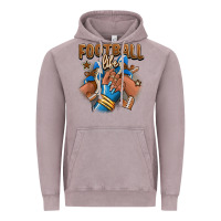 Vintage Zinc Football life afro girl sneakers Vintage Hoodie - RanaPortraitStore