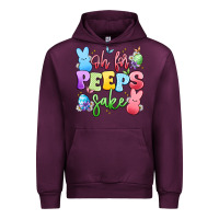 Mauve Wine oh for peeps sake Urban Hoodie - Artiststas
