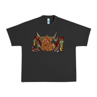 Pigment Black joy highland cow Urban Heavy Tee - RanaPortraitStore