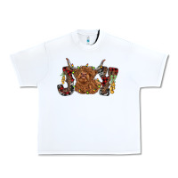 White joy highland cow Urban Heavy Tee - RanaPortraitStore