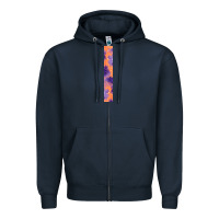 Navy Halloween Key Fob Zipper Hoodie - BundleAndBundleShop