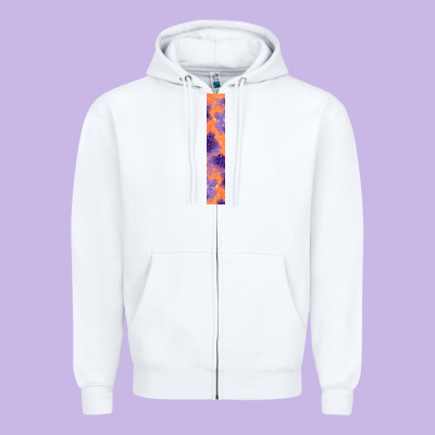 Halloween Key Fob Zipper Hoodie Designed By Bundleandbundleshop