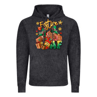 Vintage Black Festive af Christmas black girl sneakers Vintage Hoodie - RanaPortraitStore