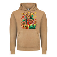 Vintage Camel Festive af Christmas black girl sneakers Vintage Hoodie - RanaPortraitStore