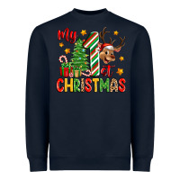 Navy my first christmas Heavyweight Sweatshirt - Zillion Design Studio