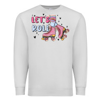 Dove Grey let's roll Premium Sweatshirt - MaliasSmallBusiness